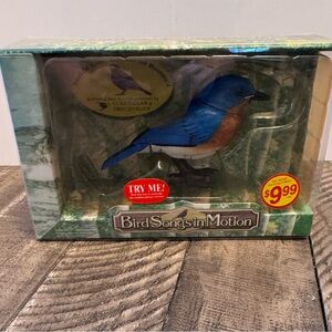 Takara Breezy Singers Motion-Activated Eastern Bluebird ‎ Vintage 2003  New